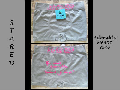 Boxer Adorable M6407 Gris