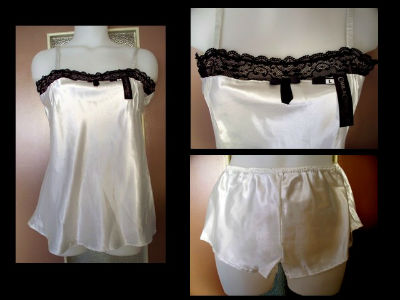 Pyjashort Ecru