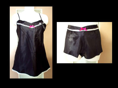 Pyjashort Noir